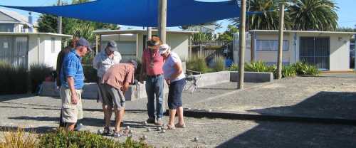 Foxton Beach Pétanque terrain