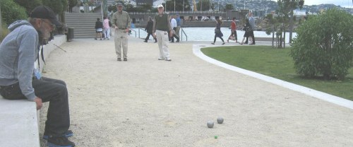 Frank Kitts Lagoon Pétanque terrain