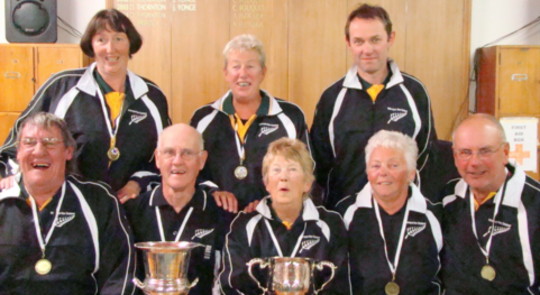 Wellington members of the victorious New Zealand Trans Tasman team