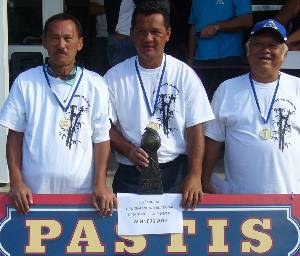 2012 NZ International Open Triples winners