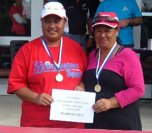 2012 NZ International Open Women's Doubles winners