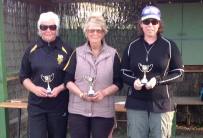 Women's Triples winners